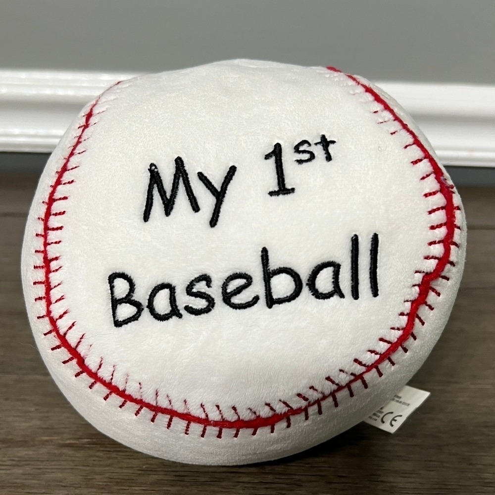 Kellytoy My 1st Baseball Rattle‎ Plush